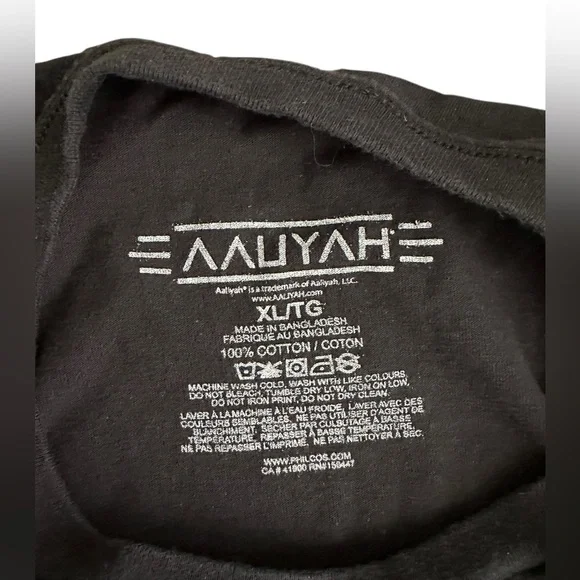 Aaliyah Graphic Tee – Women’s XL (Streetwear / Y2K Vibe) - Picture 4 of 6